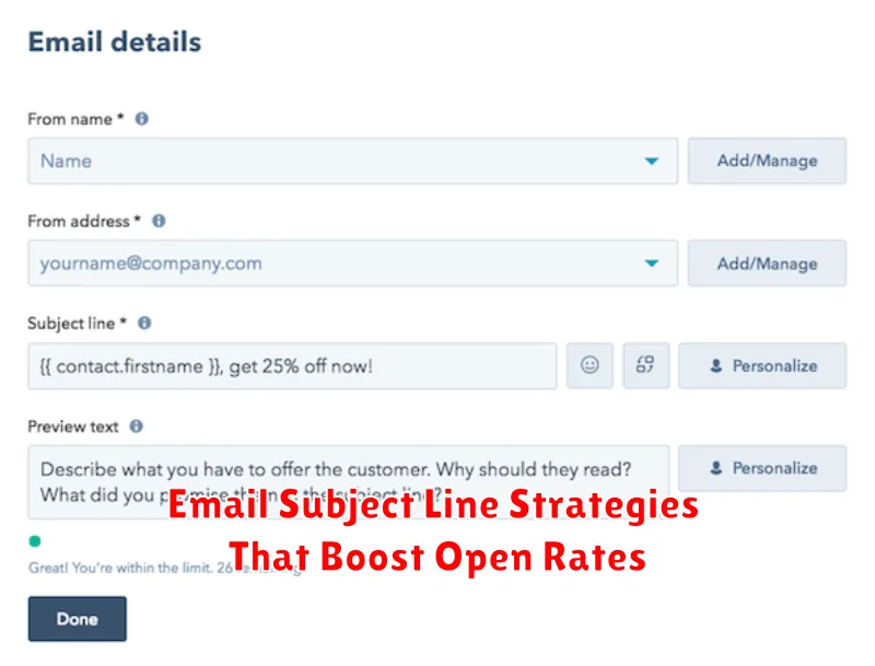 Email Subject Line Strategies That Boost Open Rates