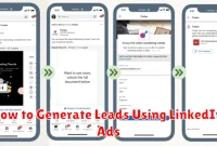 How to Generate Leads Using LinkedIn Ads